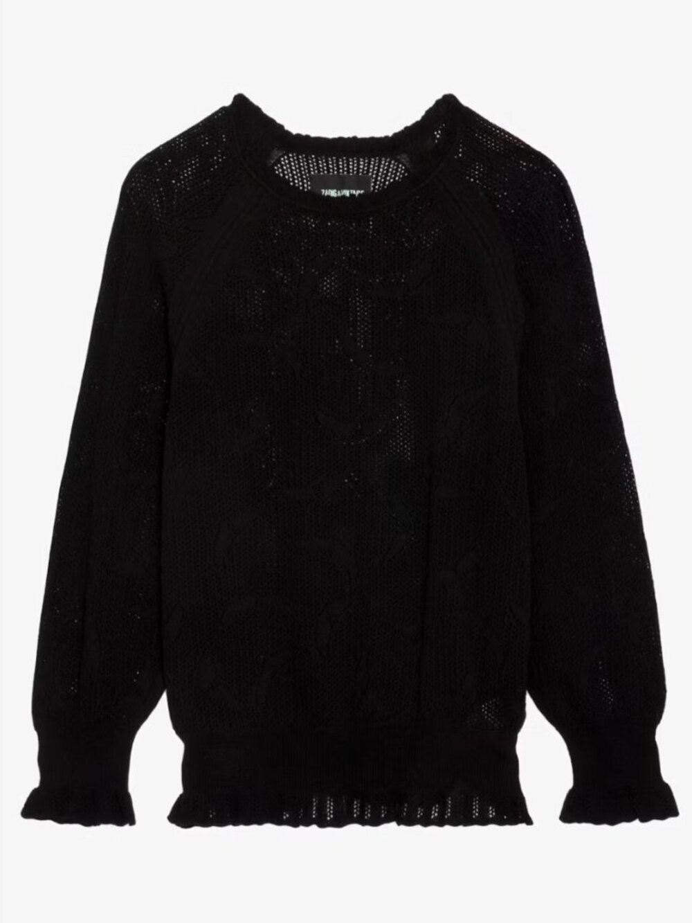 ZADIG & VOLTAIRE MOIRA SWEATER SIZE SMALL